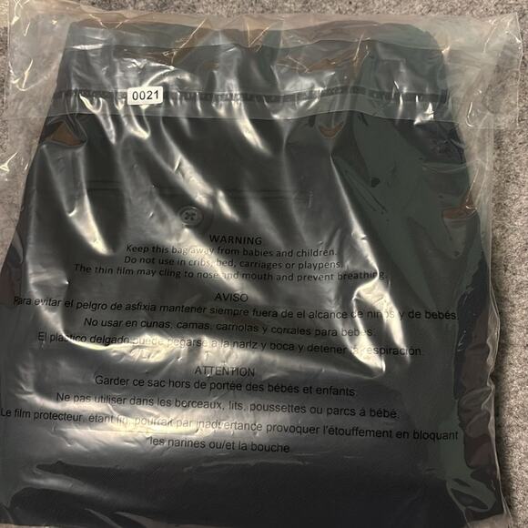 Lands' End Men's 100% Wool Traditional Pants  Navy Blue Size 36 - Picture 7 of 7